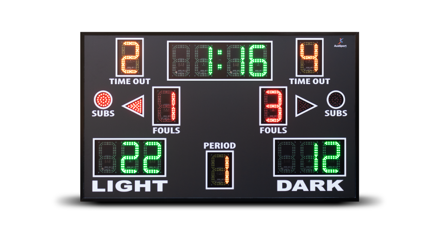 AusSport Premium Basketball Scoreboard