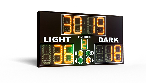 AusSport premium 2 basketball aussport scoreboard