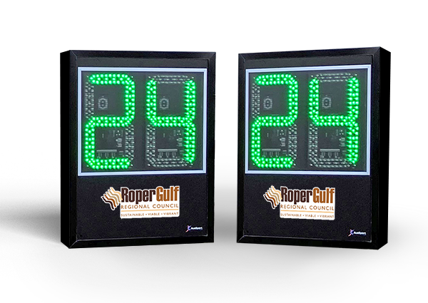 AusSport shot clock 2D scoreboard