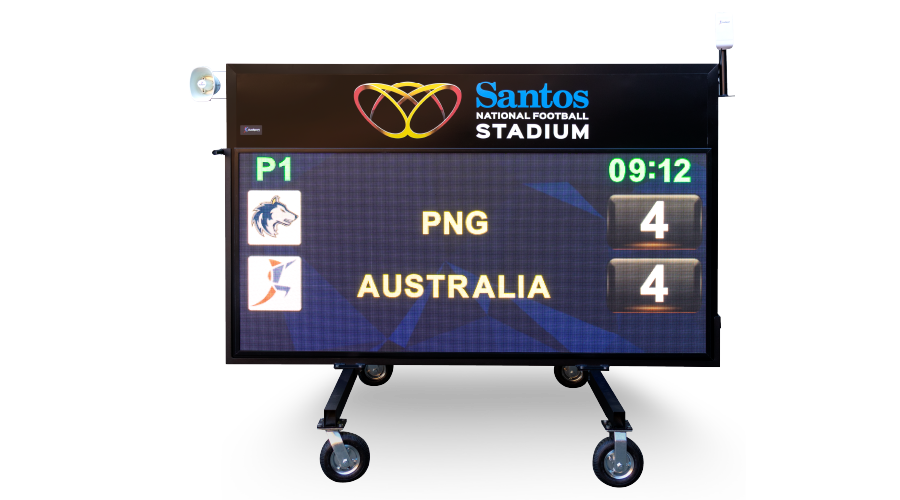 AusSport versatile LED scoreboard