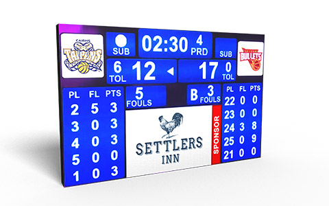 AusSport Elite Indoor LED Scoreboard
