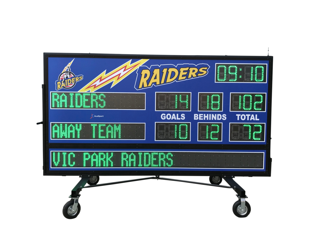 Premium Extra AFL scoreboard