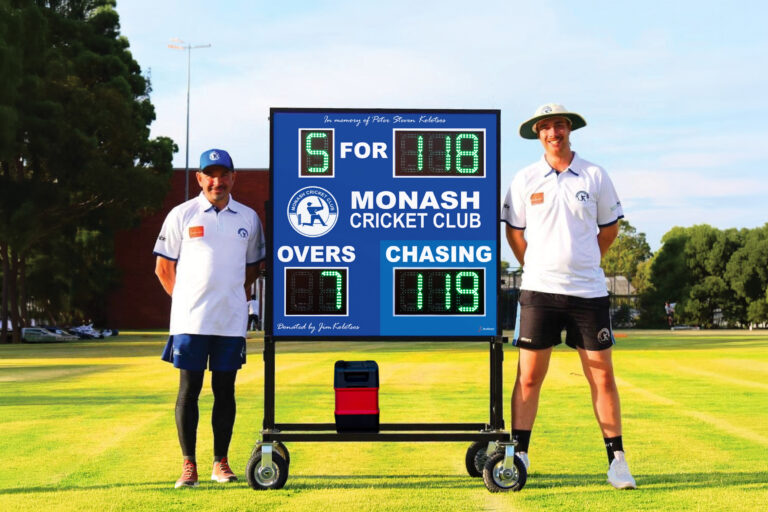 portable lawn bowls digital scoreboard